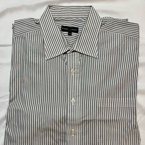 Men’s Robert Talbot button down dress shirt. 17 1/2